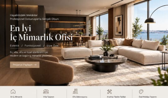 En iyi iç mimarlık ofisi